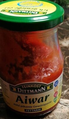 Feinkost Dittmann Aiwar Gewürzpaste mild 340ml
