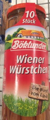 Böklunder Wiener Würstchen im Saitling 10ST 1030g