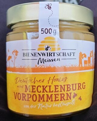 Bienenwirtschaft Deutscher Honig aus Mecklenburg-Vorpommern 500g