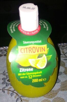 Citrovin Zitrone 200ml