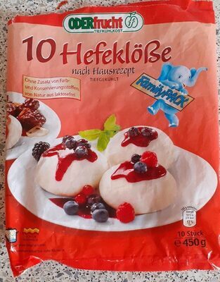 ODERfrucht Hefeklöße FamilyPack 10ST 450g