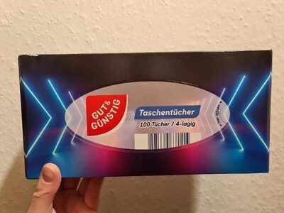 GUT&GÜNSTIG Taschentücher 4lagig 30x10ST