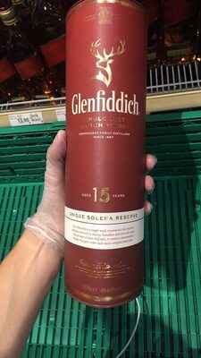 Glenfiddich Single Malt Scotch Whisky 15 Years 40% GP 0,7l