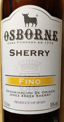 Osborne Sherry Fino 15% 0,75l