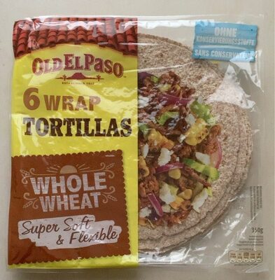 Old el Paso Wholewheat Tortilla 350g
