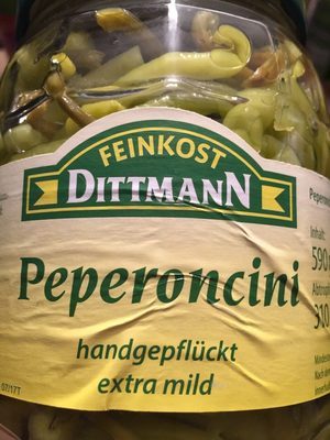 Feinkost Dittmann Peperoncini extra mild 590g