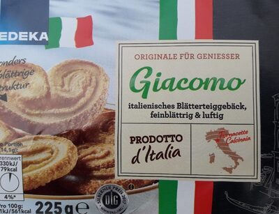 EDEKA Originale Italienisches Blätterteiggebäck Giacomo 225g