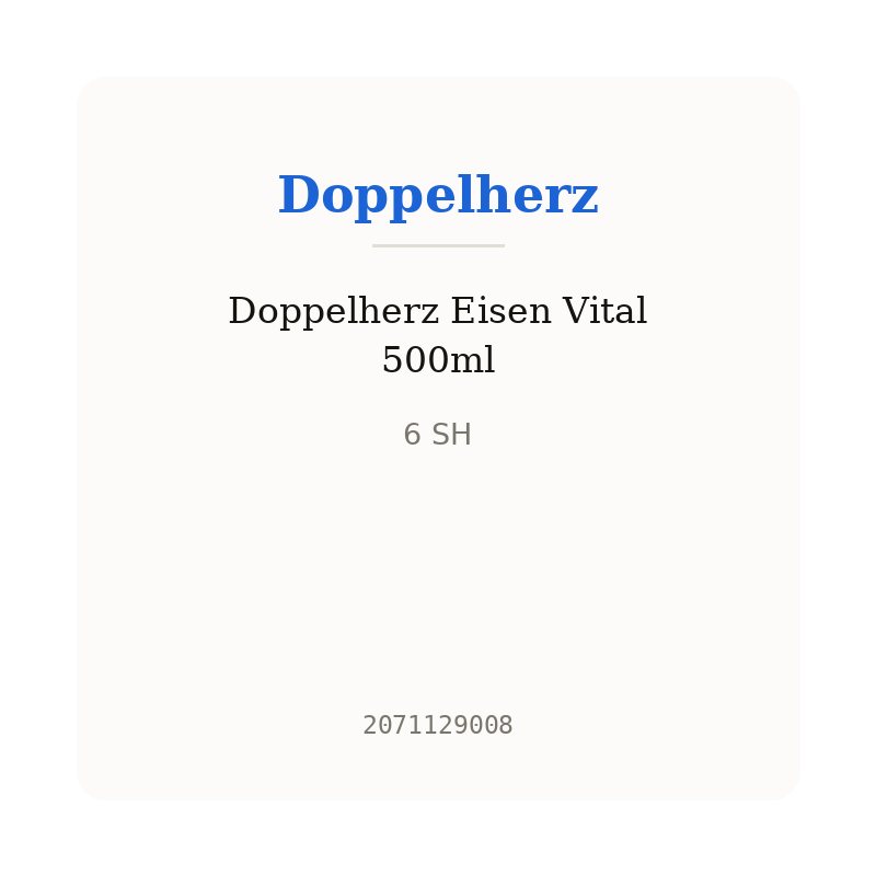 Doppelherz Eisen Vital 500ml