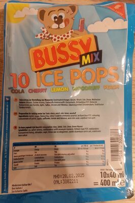 Bussy Mix Schleckdrinks ohne Farbstoffe 400ml