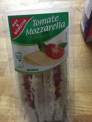 GUT&GÜNSTIG Sandwich Tomate-Mozzarella 180g