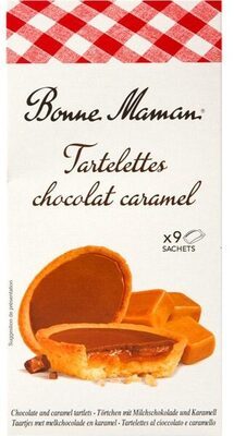 Bonne Maman Tartelettes chocolat lait caramel 135g