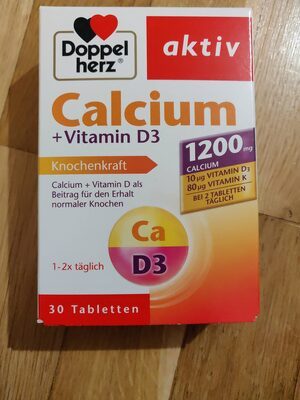 Doppelherz Calcium+Vitamin D3 30Tabletten 59,1g