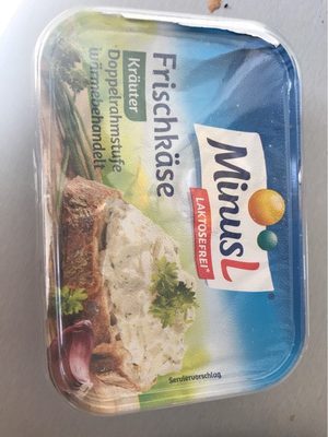 MinusL Frischkäse Kräuter 70% Doppelrahmstufe 200g