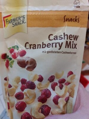 Farmer's Snack Cashew-Cranberry Mix 175g