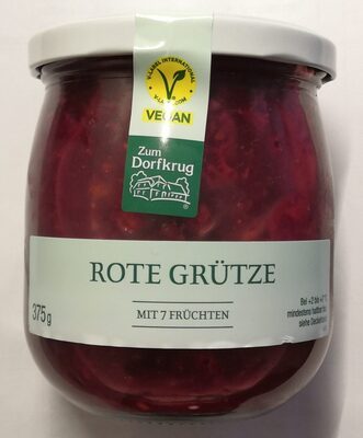 Zum Dorfkrug Rote Grütze mit 7 Früchten 375g