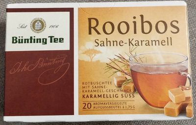 Bünting Rooibos Sahne-Karamell Tee 20ST 35g