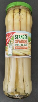 GUT&GÜNSTIG Stangenspargel weiß, geschält, ganze Stangen 330g