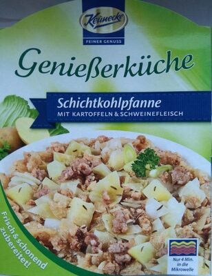 Keunecke Schichtkohlpfanne&Kartoffeln 400g