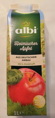 albi heimischer Direktsaft Apfel naturtrüb 1l EW