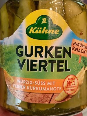 Kühne Gurkenviertel 330g
