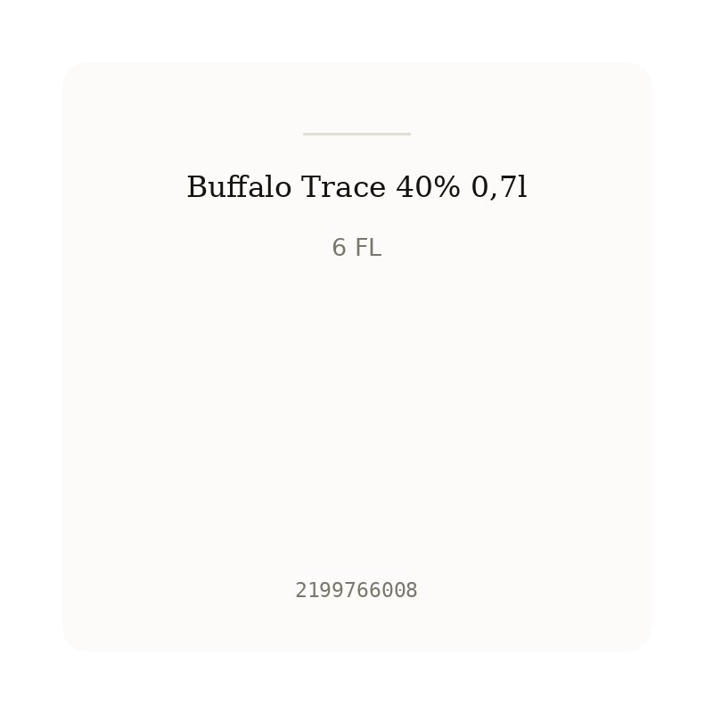 Buffalo Trace 40% 0,7l