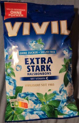Vivil Hustenbonbons Extra Stark ohne Zucker 120g