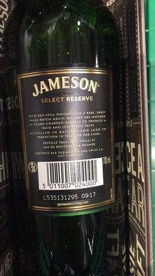 Jameson Select Reserve Black Barrel 40% GP 0,7l