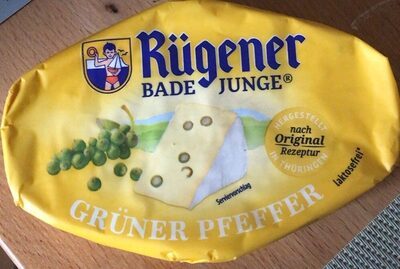 Rügener Badejunge Camembert Grüner Pfeffer 60% Doppelrahmstufe 150g