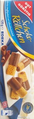 GUT&GÜNSTIG Schoko Röllchen Vollmilch 125g