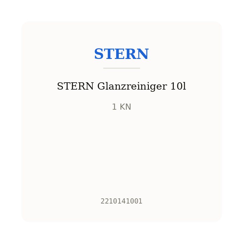 STERN Glanzreiniger 10l