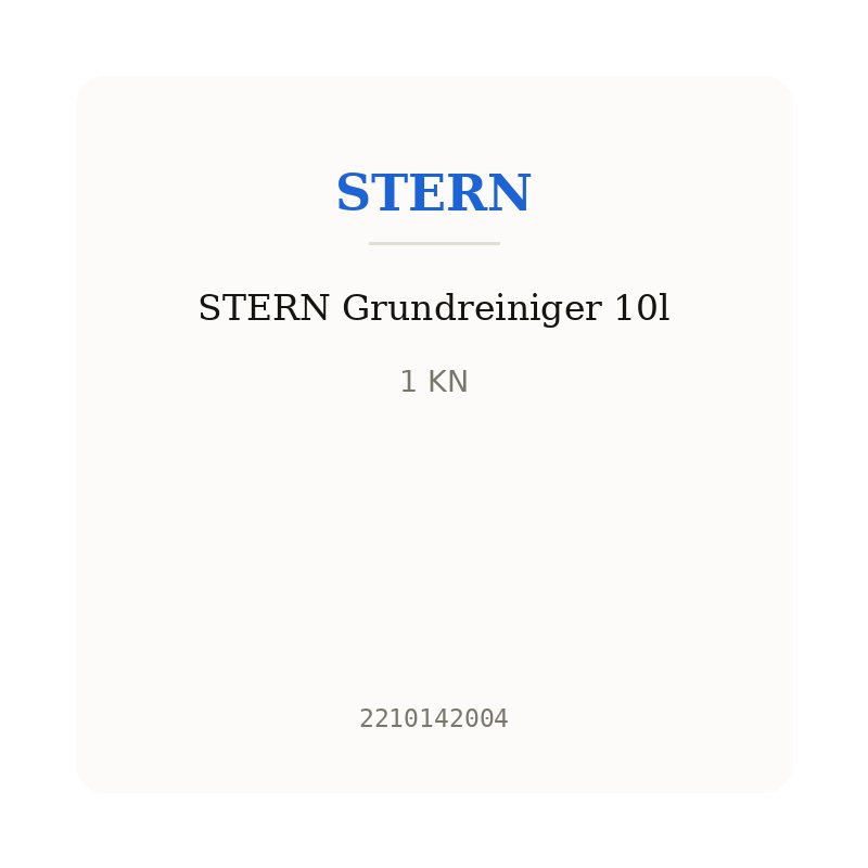 STERN Grundreiniger 10l