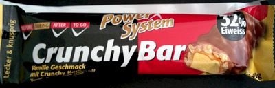 Power System Active Lifestyle Crunchy Bar Vanille-Karamell 45g