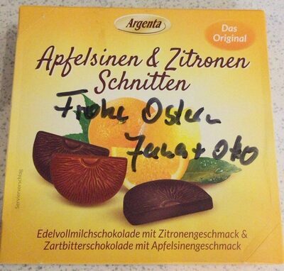 Argenta Apfelsinen und Zitronenschnitten 85g