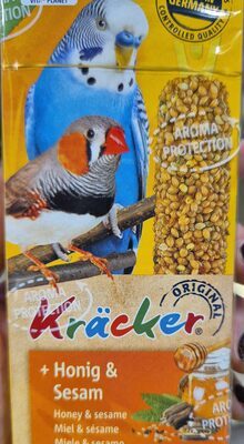 Vitakraft Kräcker Honig-Sesam für Sittiche 2x30g
