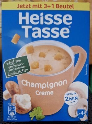 Heisse Tasse Champignoncreme 4ST für 600ml
