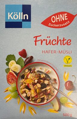 Kölln Мюсли фрукты без добавленного сахара 500g