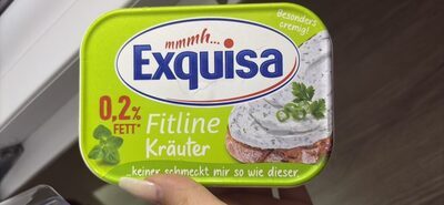 Exquisa Frischkäse fitline Kräuter 0,2% 200g