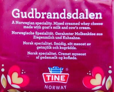 Gudbrandsdalen klein 35% Dreiviertelfettstufe 250g