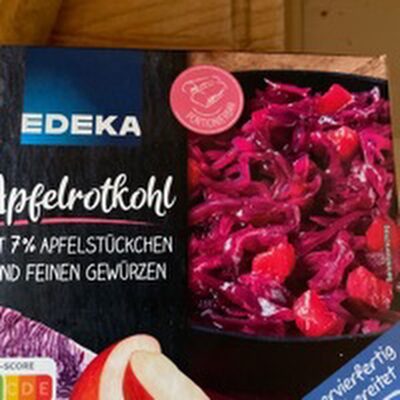 EDEKA Herzstücke Apfelrotkohl portionierbar 450g