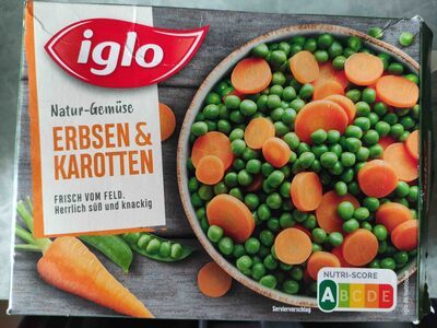 Iglo Erbsen und Karotten 540g