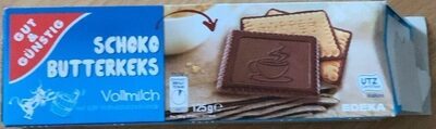 GUT&GÜNSTIG Schoko Butterkeks Vollmilch 125g