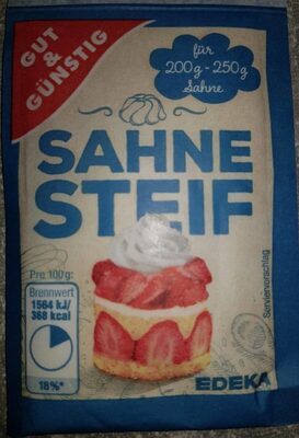 GUT&GÜNSTIG Sahnesteif 5ST 40g