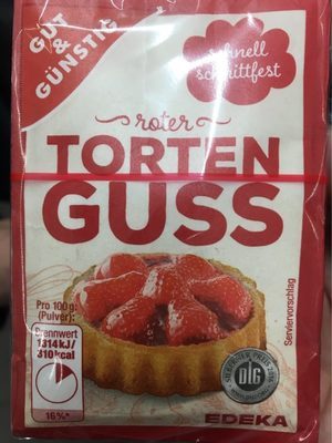 GUT&GÜNSTIG Tortenguss rot für 6x250ml