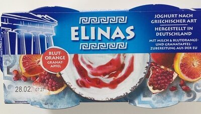 Hochwald Elinas Griechischer Joghurt Blutorange-Granatapfel 4x150g