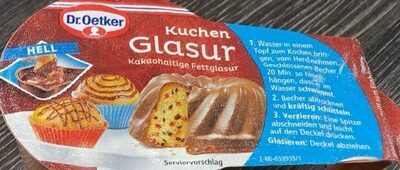 Dr.Oetker Becherglasur Hell 125g