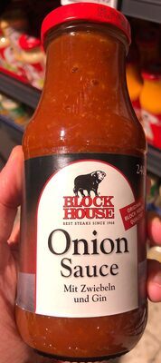 Block House Special Onion Sauce mit Zwiebln und Gin 240ml