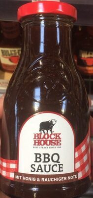 Block House fine BBQ Sauce mit Honig und Hickory Rauch 240ml
