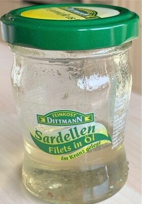 Feinkost Dittman Sardellenfilet in Öl Kranz 75g