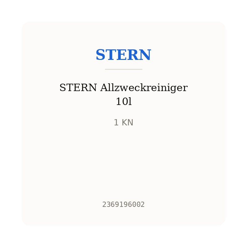 STERN Allzweckreiniger 10l