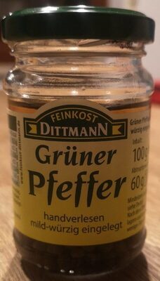 Feinkost Dittmann Grüner Pfeffer 100g